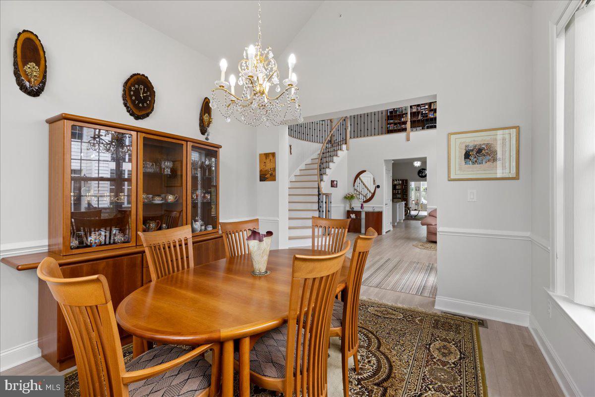 93 Lavender Drive Yardley, PA 19067 - Photo 6 of 47 Formal Dining Room (chandelier to be replaced)
