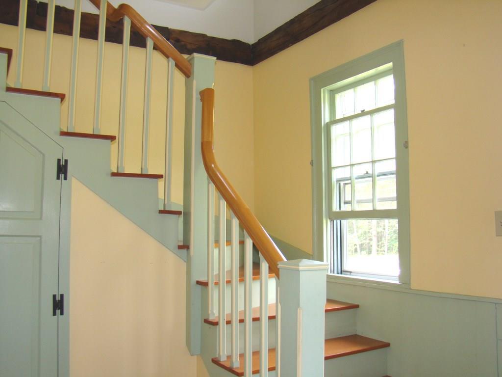 390 Duckpuddle Road Waldoboro, ME 04572 - Photo 8 of 12 Renovated staircase with landing.