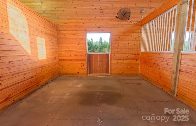 a view of a small space