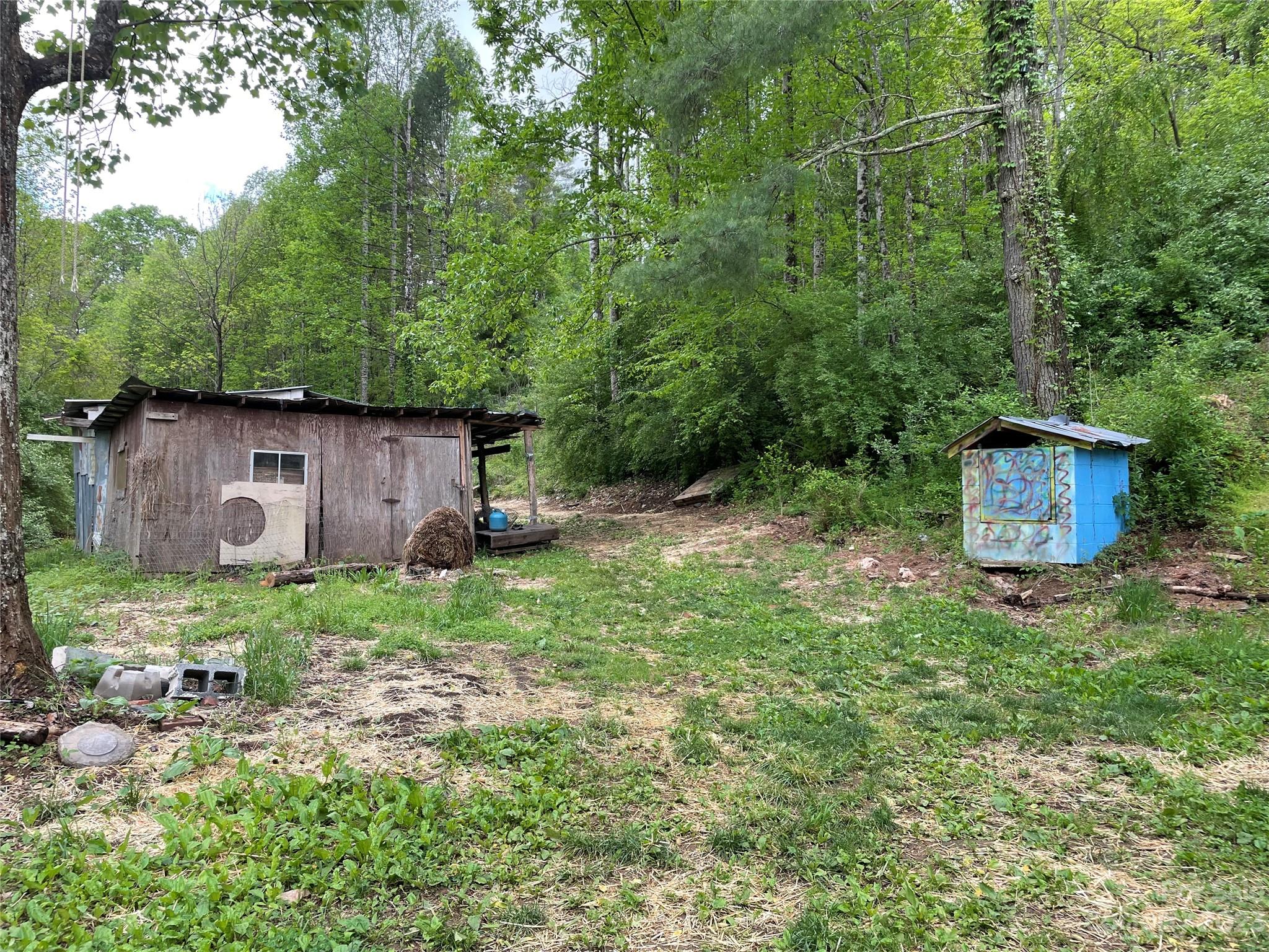 96 Sabbath Drive Old Fort, NC 28762 - Photo 4 of 25 a fire hydrant in the middle of a field