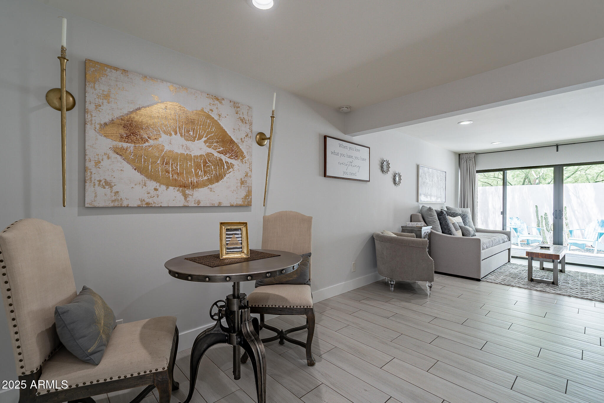 4351 North 36th Street, Unit 2 Phoenix, AZ 85018 - Photo 2 of 24 a living room with furniture and a table