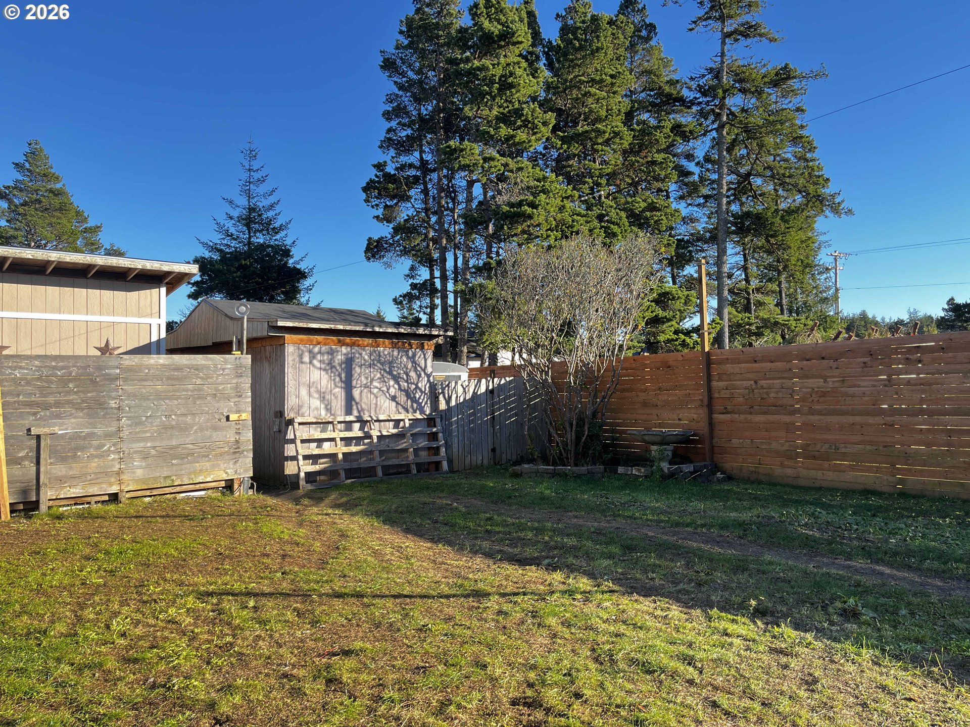 1890 37th Street Florence, OR 97439 - Photo 33 of 41 a view of a backyard