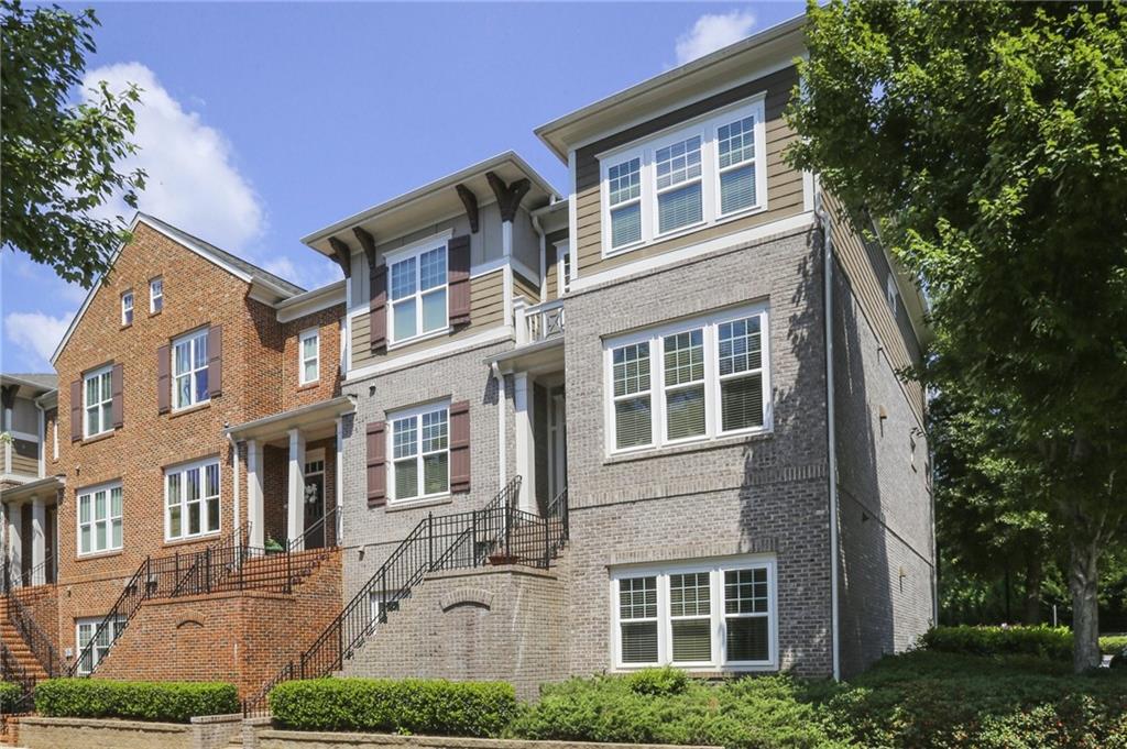 3032 Eltham Place Decatur, GA 30033 - Photo 1 of 1 End unit, 3 sided brick, well-built/well-maintained townhome near downtown Decatur, CDC, Emory, & numerous health facilities/hospitals. Great investment near lots of new development inside perimeter. Beautiful 3/4" hardwoods on main and brand new berber carpet upper and lower levels...