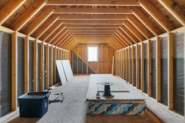 a view of storage and utility room