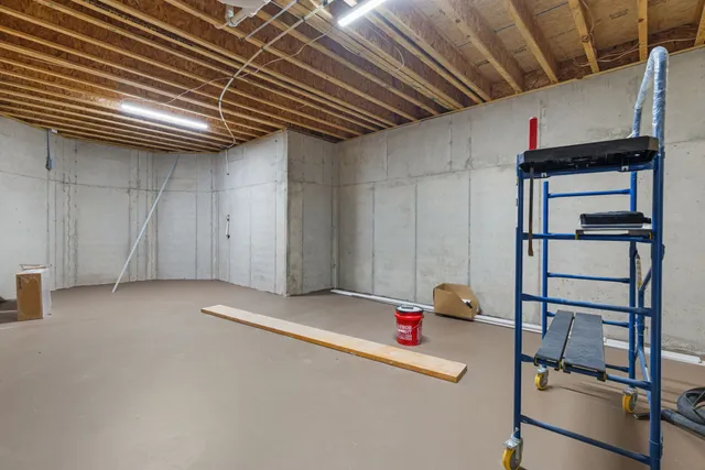 a view of a storage & utility room