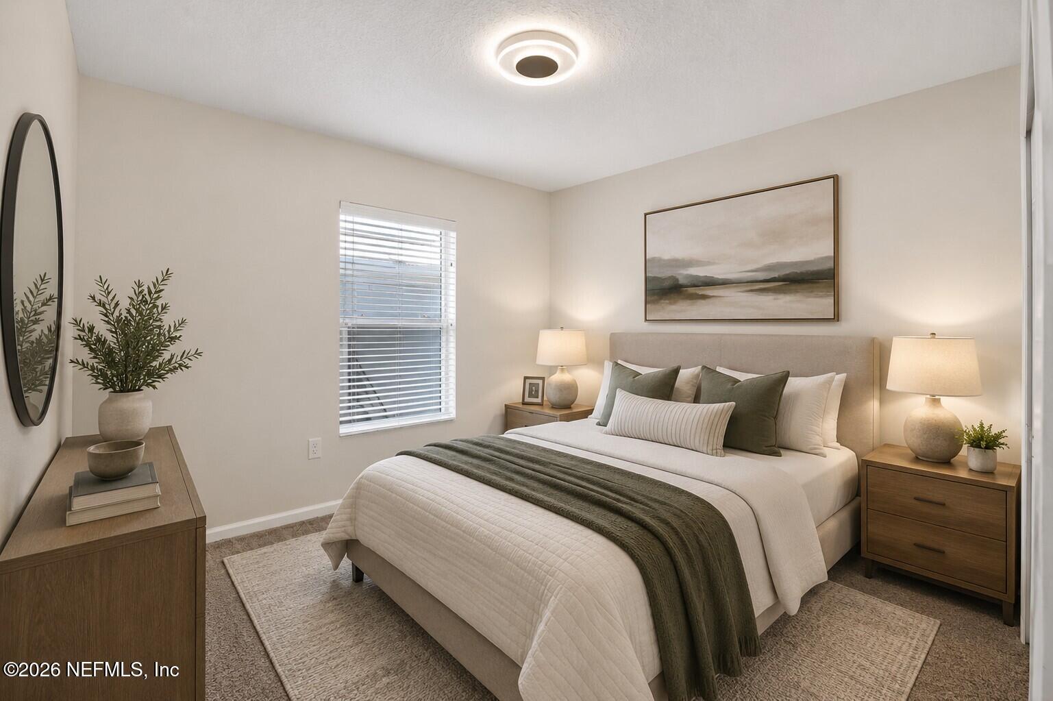 7920 Merrill Road, Unit 615 Jacksonville, FL 32277 - Photo 18 of 26 Virtualy Staged Bedroom 2