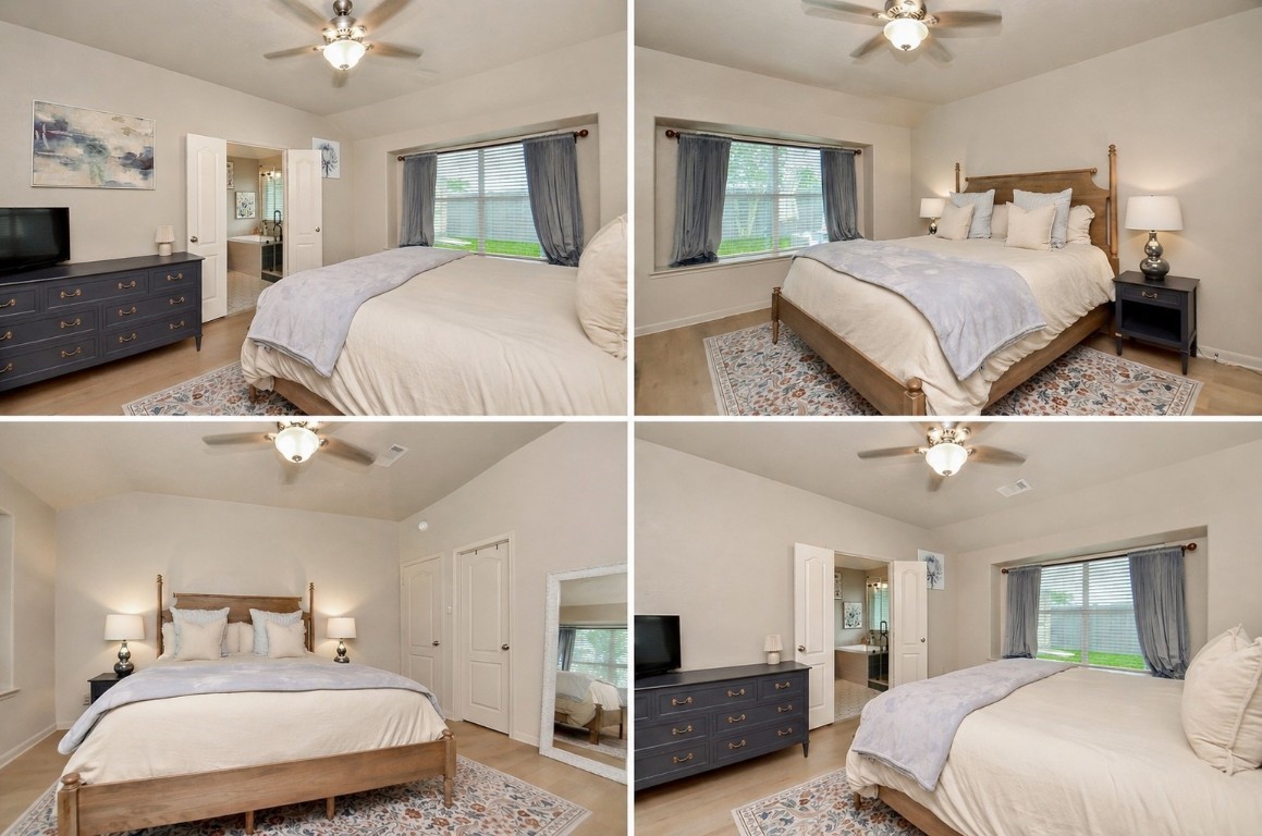 9222 Sorrell Hollow Lane Rosenberg, TX 77469 - Photo 31 of 46 * Primary bedroom paint is negotiable. We know everyone has their own preference. *This image has been virtually staged with neutral paint to show potential. *