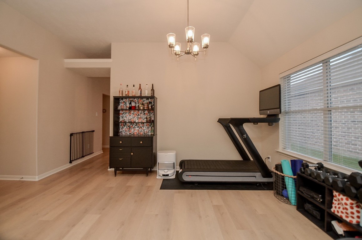 9222 Sorrell Hollow Lane Rosenberg, TX 77469 - Photo 10 of 46 Currently the dining room is being used as flex space for gym equipment and a home bar.