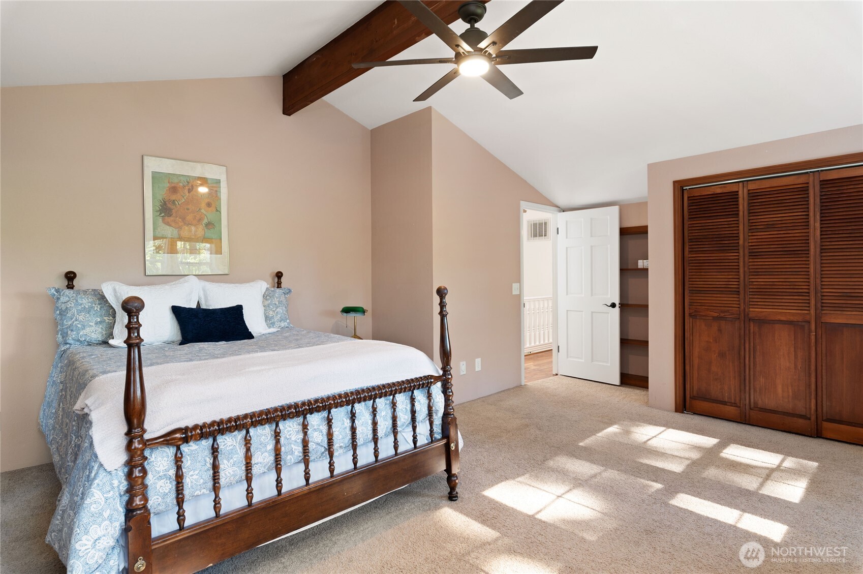 4293 Northwest Westgate Road Silverdale, WA 98383 - Photo 28 of 37 a bedroom with a bed and a window