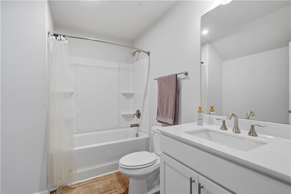 15 Parkside View Cartersville, GA 30121 - Photo 37 of 49 a bathroom with a sink toilet and shower