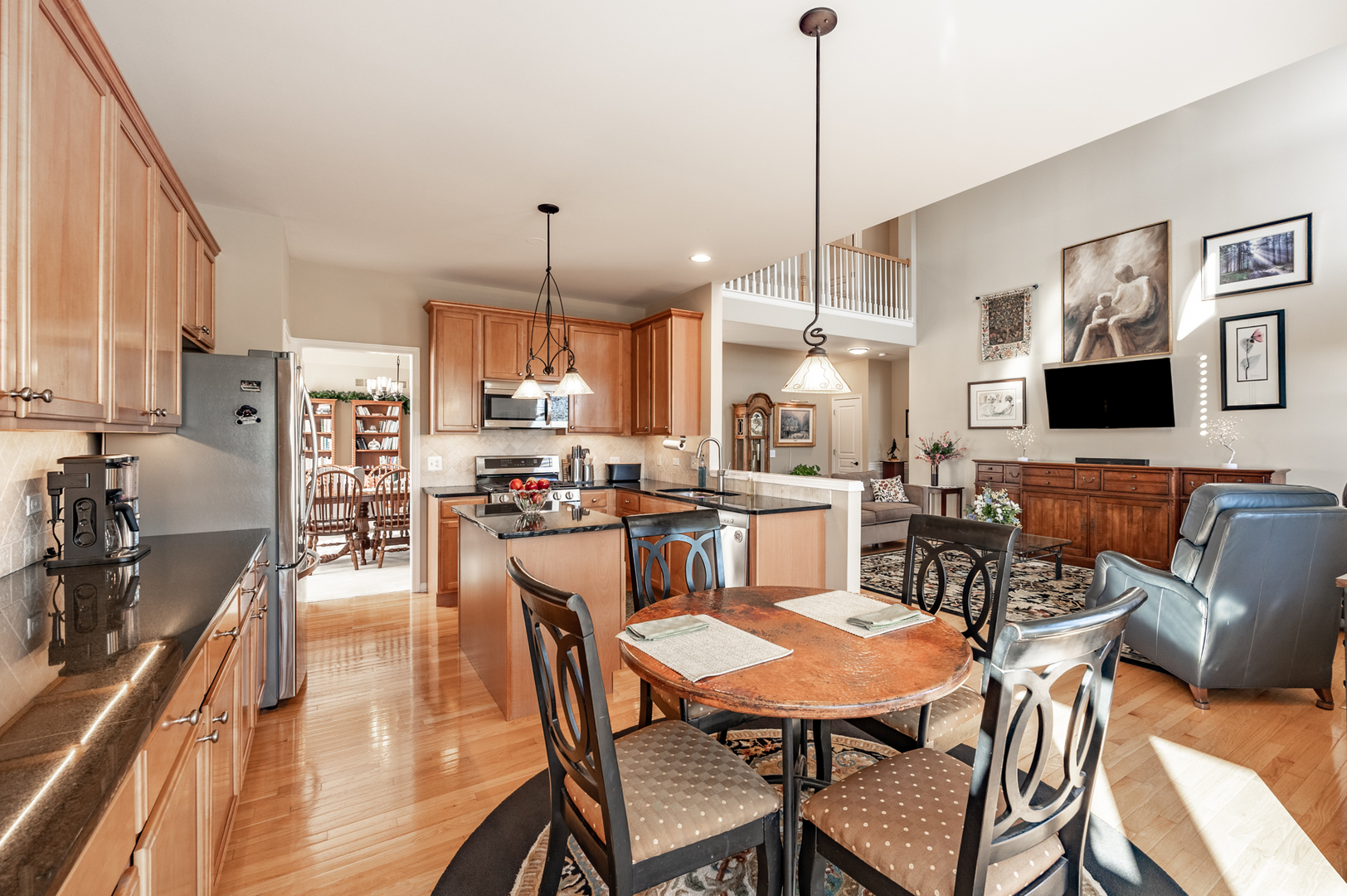 2737 Winton Court West Dundee, IL 60118 - Photo 14 of 52 a view of a dining room with furniture window and wooden floor