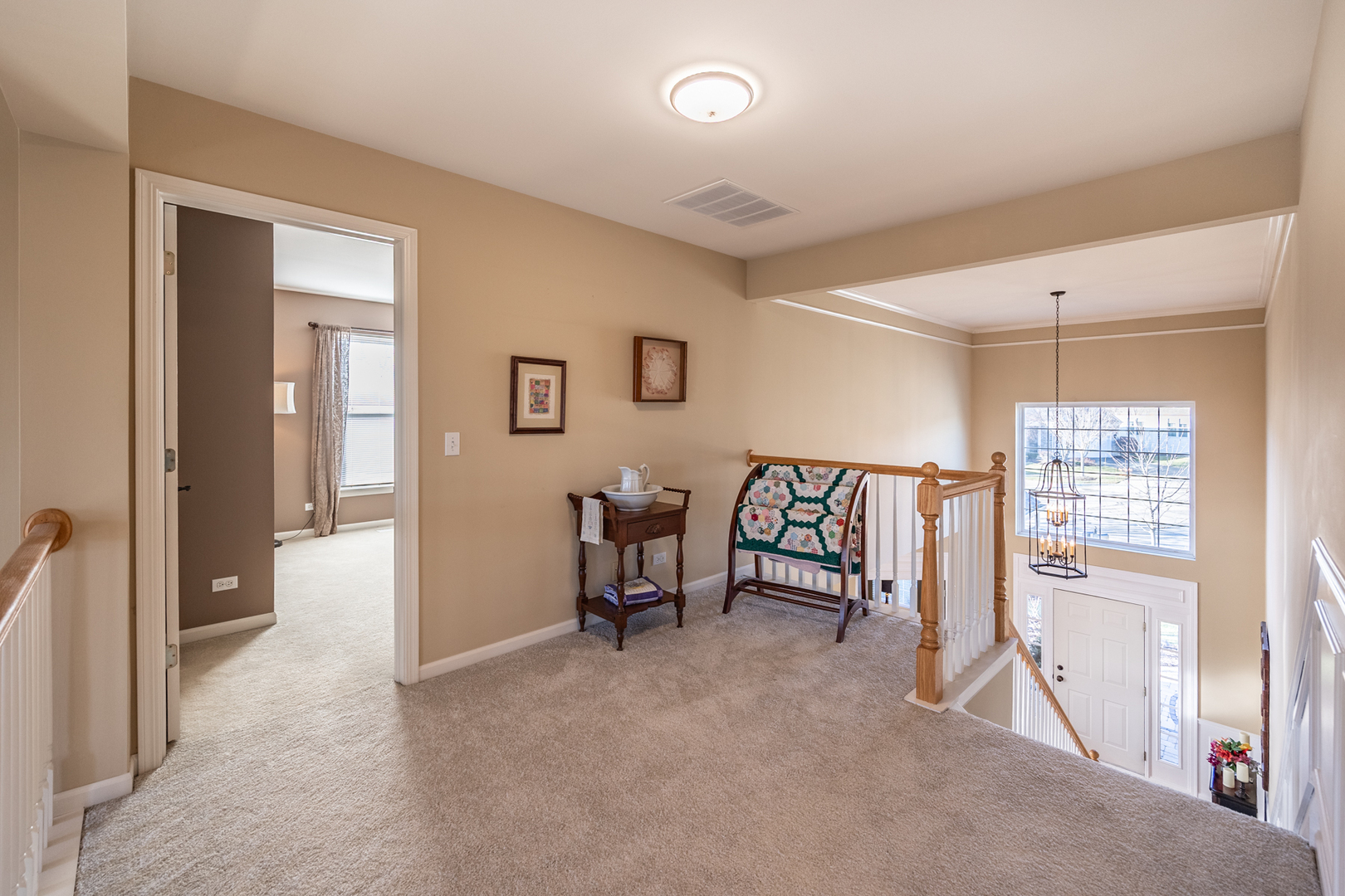 2737 Winton Court West Dundee, IL 60118 - Photo 32 of 52 a view of a hallway with a livingroom and entryway