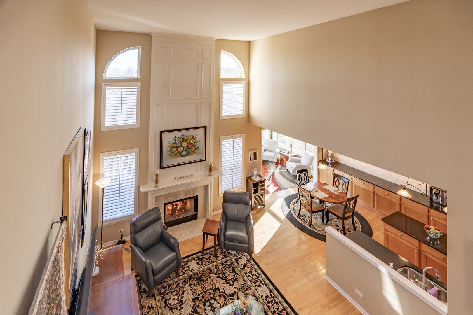 2737 Winton Court West Dundee, IL 60118 - Photo 33 of 52 a living room with furniture and a flat screen tv
