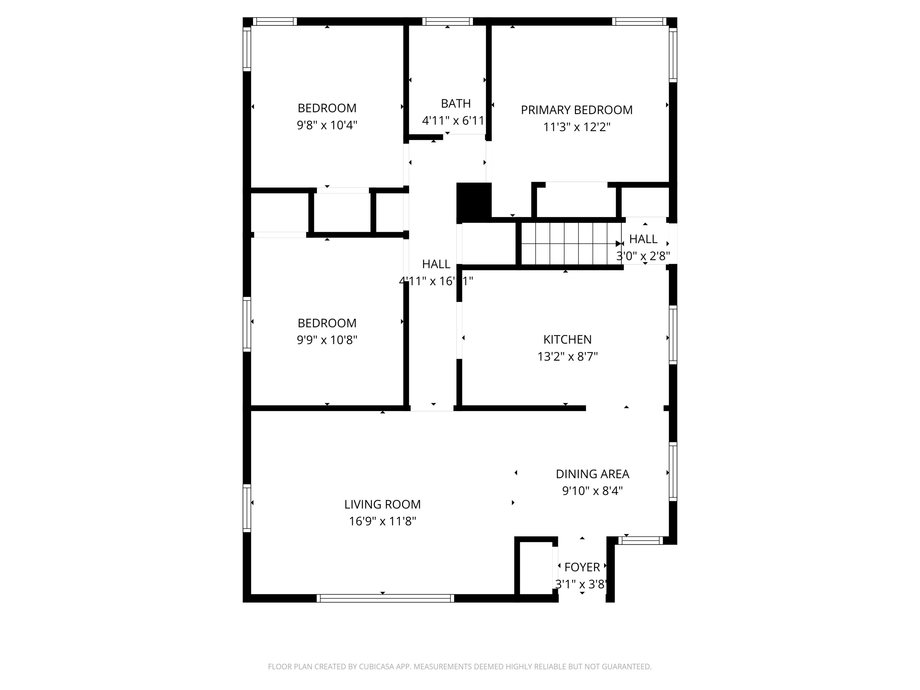 4314 North 68th Street Milwaukee, WI 53216 - Photo 27 of 29 Main Floor Dimensions