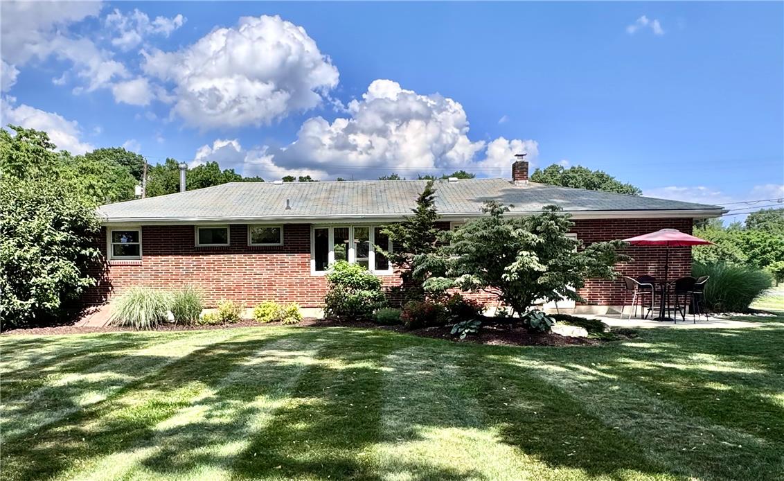 5334 Egypt Road Laurys Station, PA 18059 - Photo 46 of 55 A meticulously maintained lawn frames this charming brick residence with a pleasant patio.