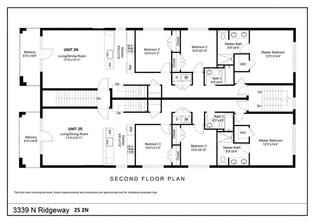$650,000 | 3339 North Ridgeway Avenue, Unit 2N, Chicago, IL 60618