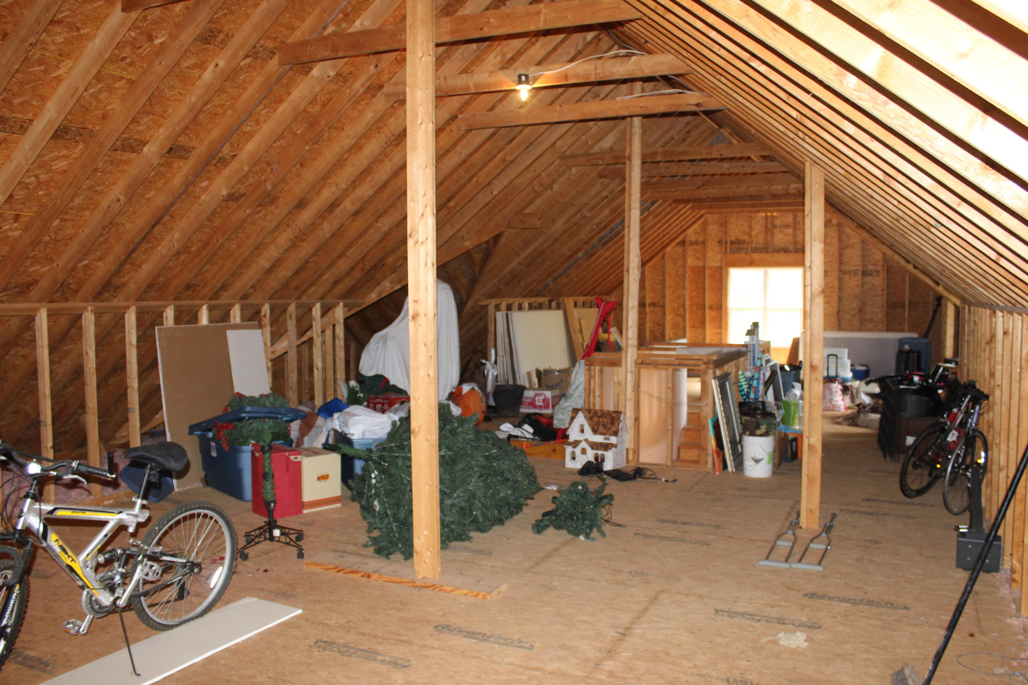 12083 McGhee Road Apison, TN 37302 - Photo 36 of 38 Unfinished Attic Space