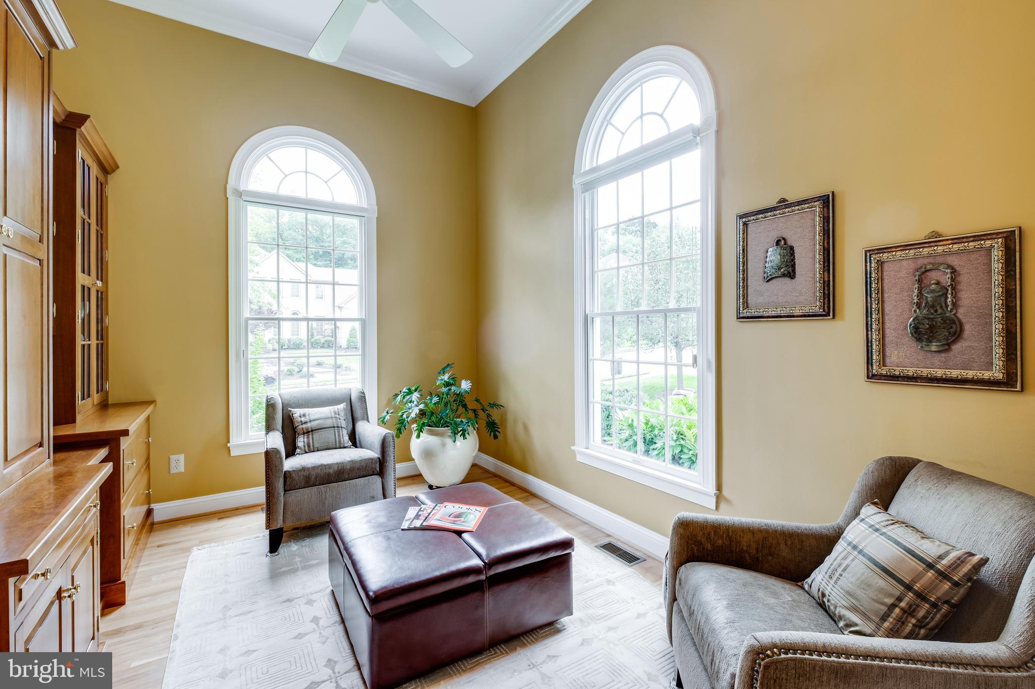 210 Summit Road Mount Laurel, NJ 08054 - Photo 12 of 36 Home office/library with 12 foot ceiling