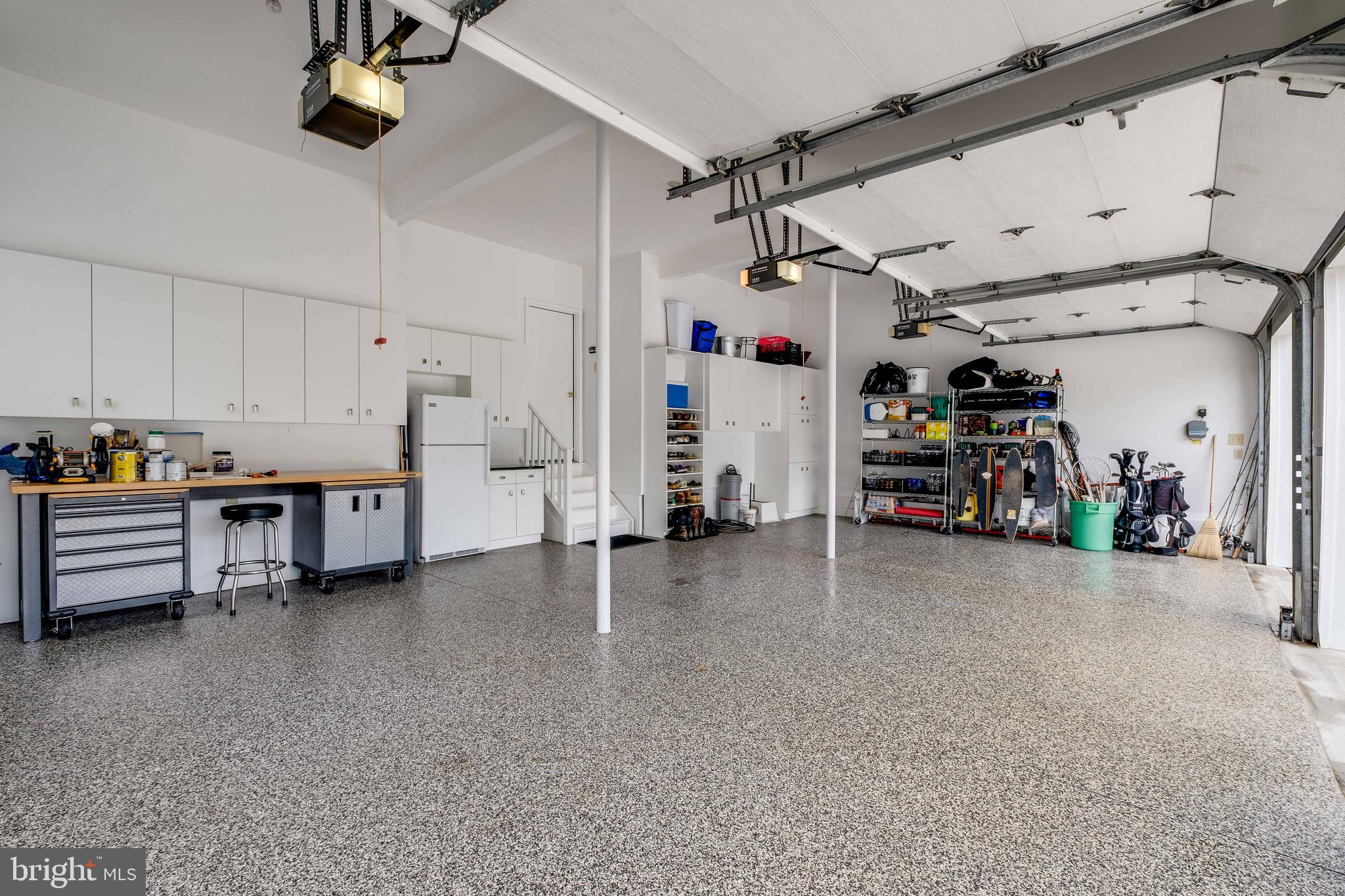 210 Summit Road Mount Laurel, NJ 08054 - Photo 15 of 36 3-Car garage with epoxy flooring