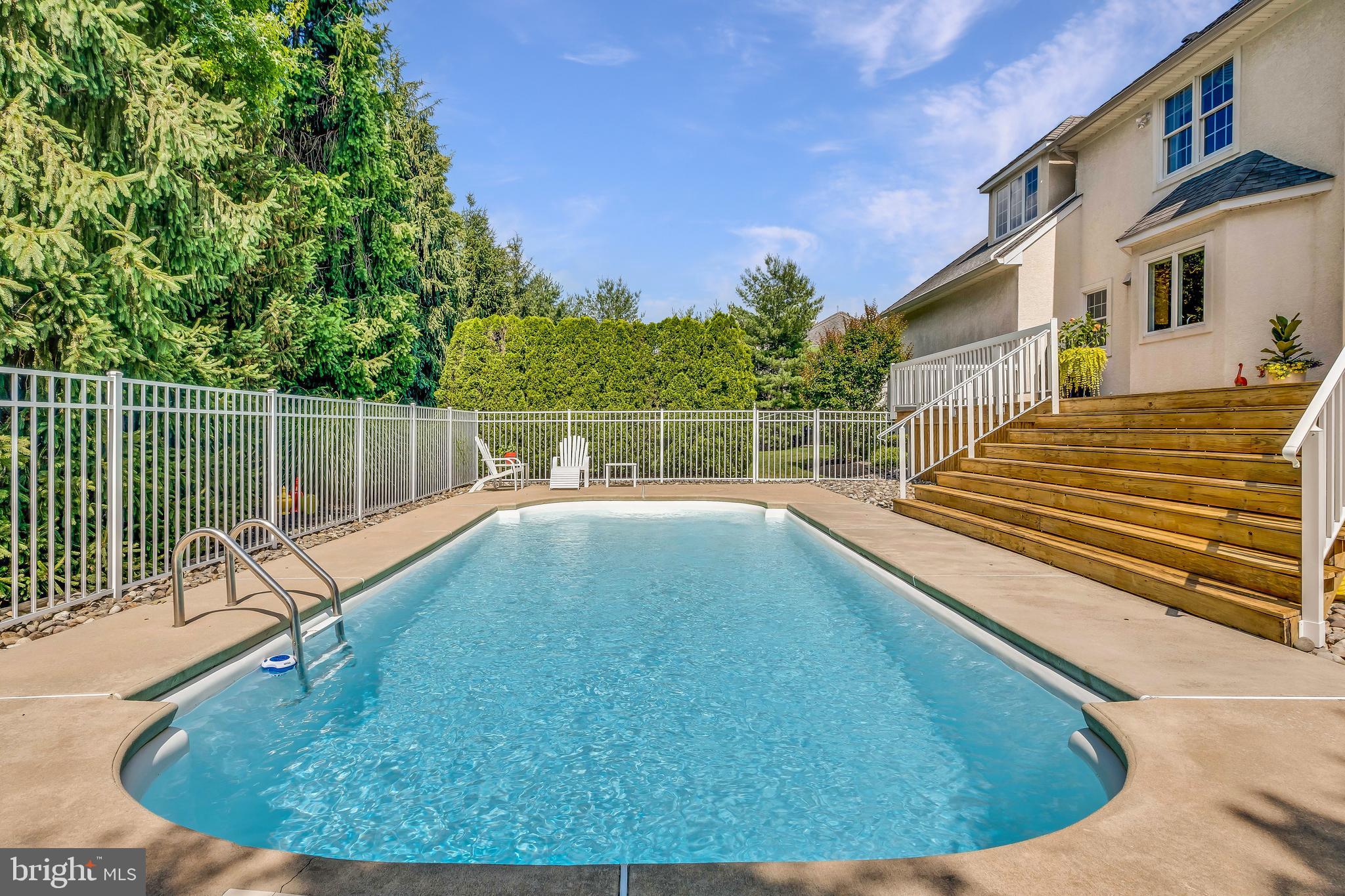 210 Summit Road Mount Laurel, NJ 08054 - Photo 31 of 36 Fiberglass heated pool