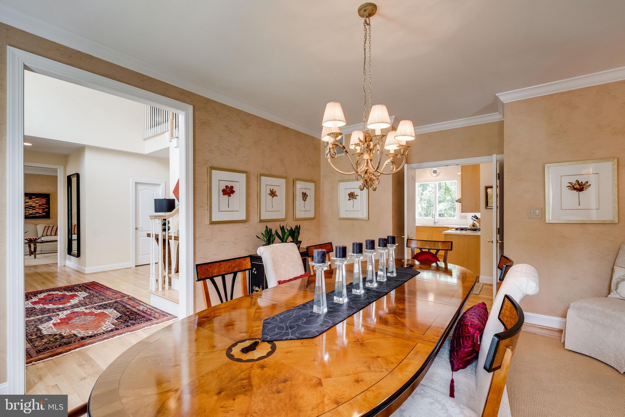 210 Summit Road Mount Laurel, NJ 08054 - Photo 10 of 36 Dining room with crown molding