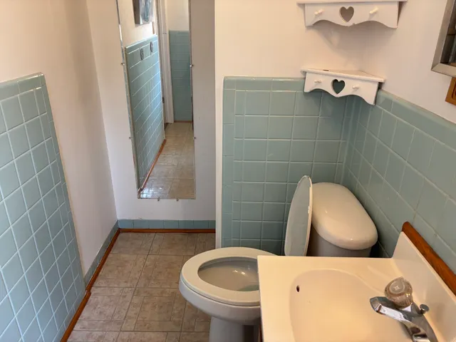 a view of storage and utility room