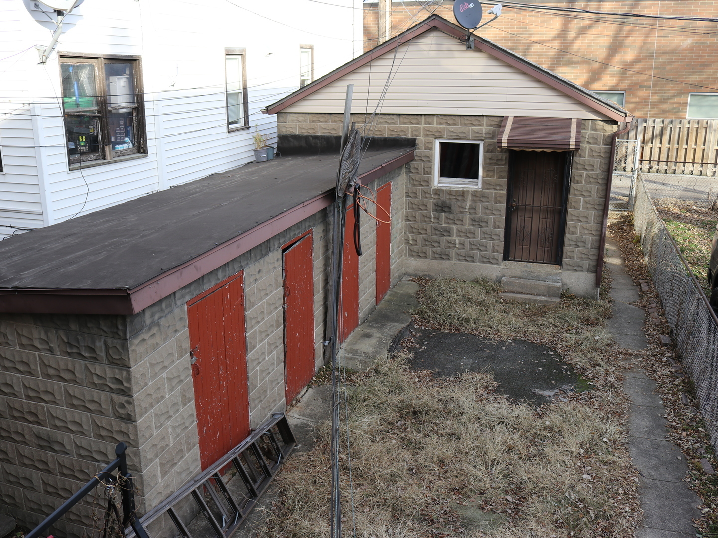 4621 South Laflin Street Chicago, IL 60609 - Photo 9 of 9 a front view of a house with garage