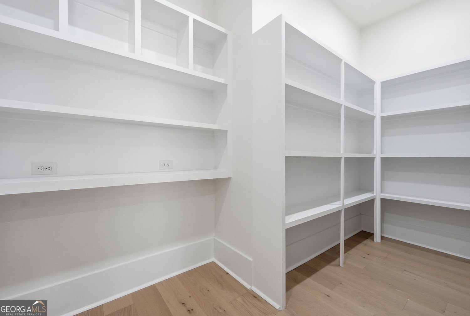 6625 Windvane Point Clermont, GA 30527 - Photo 24 of 45 a view of walk in closet with empty racks