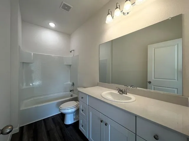 a storage room with empty racks