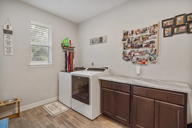 a view of utility room with washer and dryer
