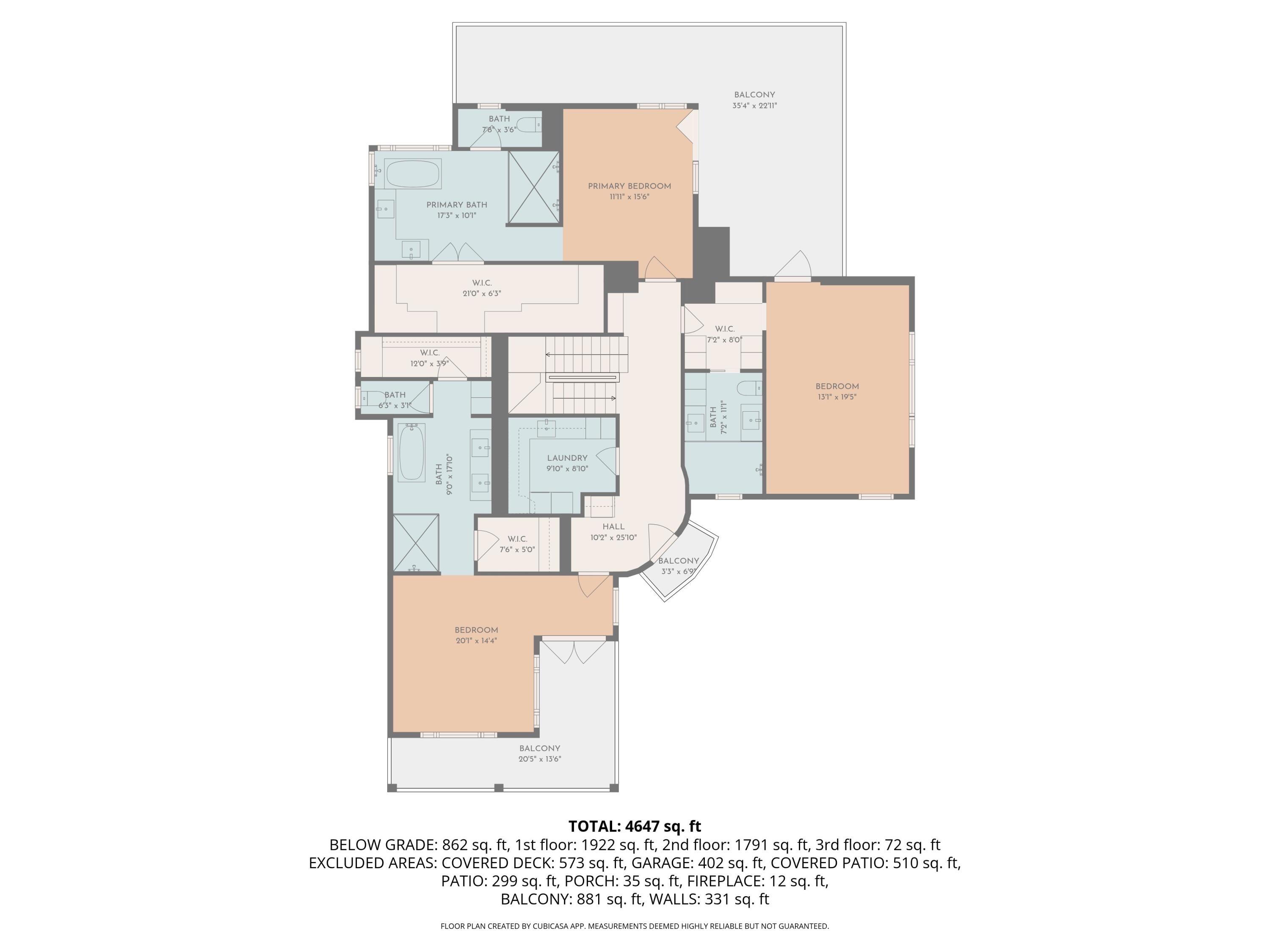 210 Las Alturas Road Santa Barbara, CA 93103 - Photo 56 of 61 2D Floor Plan for 210 Las Alturas Road_2