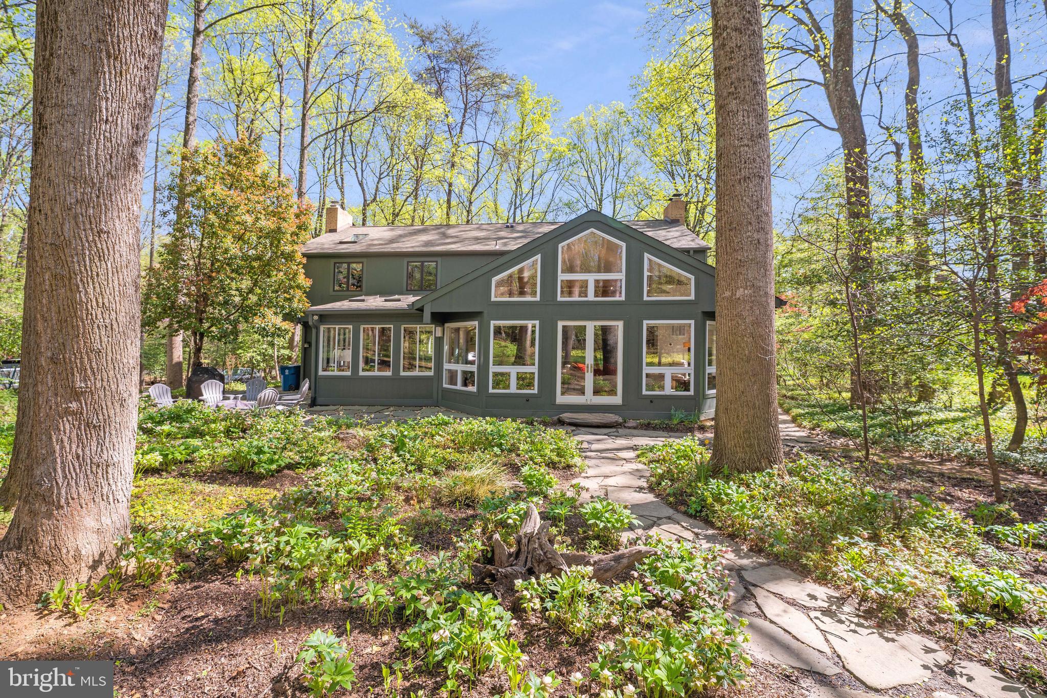 3214 Foxvale Drive Oakton, VA 22124 - Photo 47 of 56 a front view of a house with a yard
