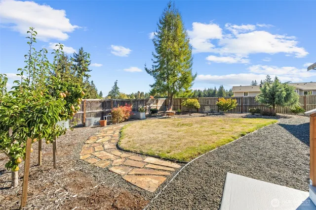 a view of a house with a patio