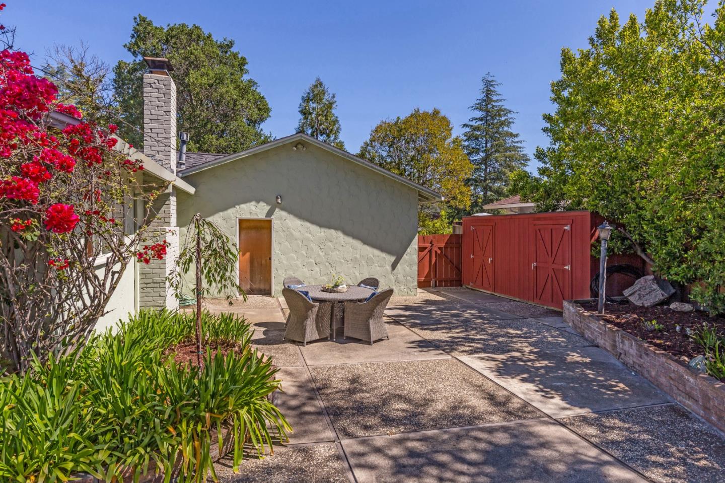 20184 Pierce Road Saratoga, CA 95070 - Photo 20 of 30 a backyard of a house with lots of green space