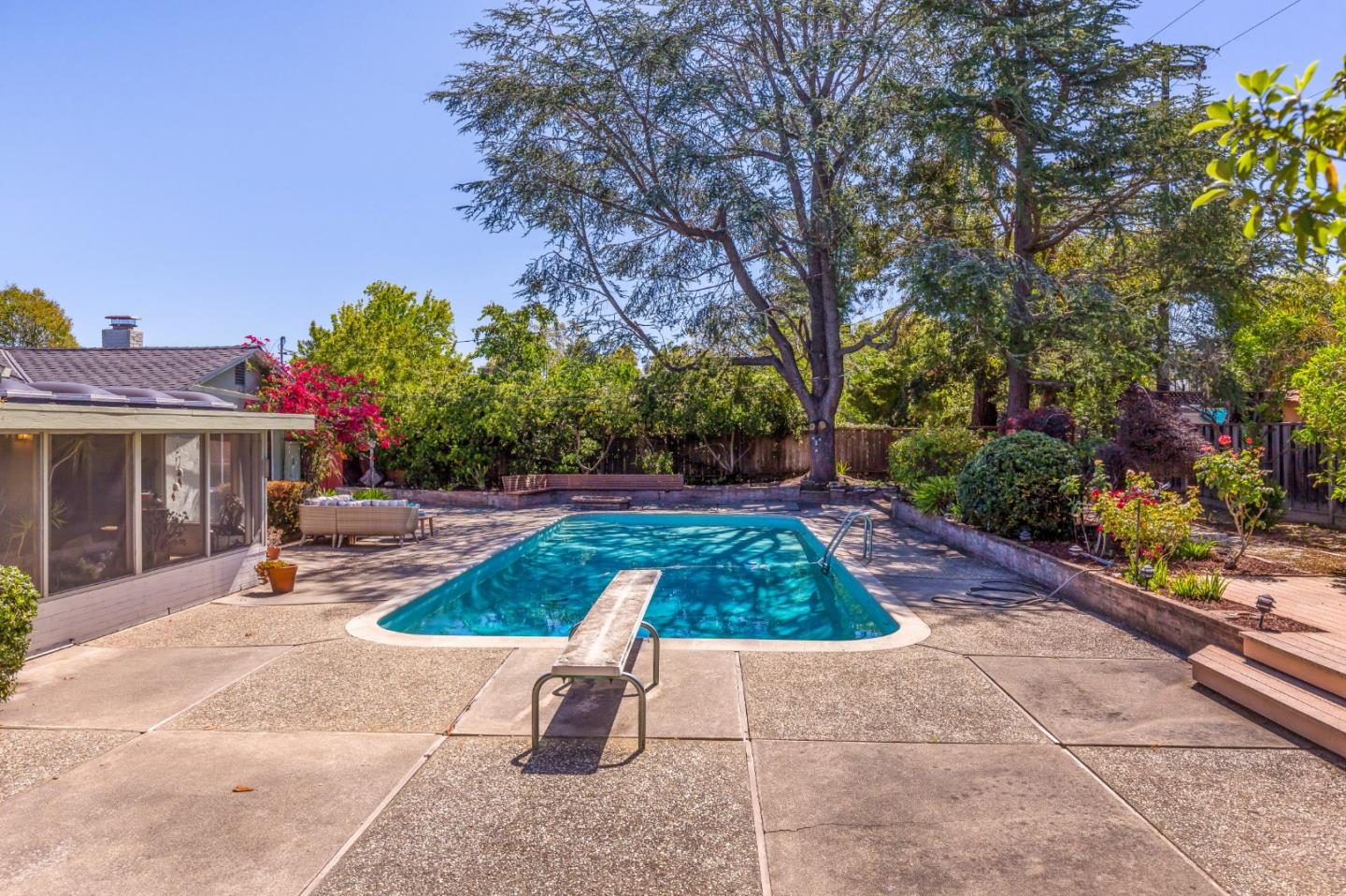 20184 Pierce Road Saratoga, CA 95070 - Photo 23 of 30 a view of a yard with plants