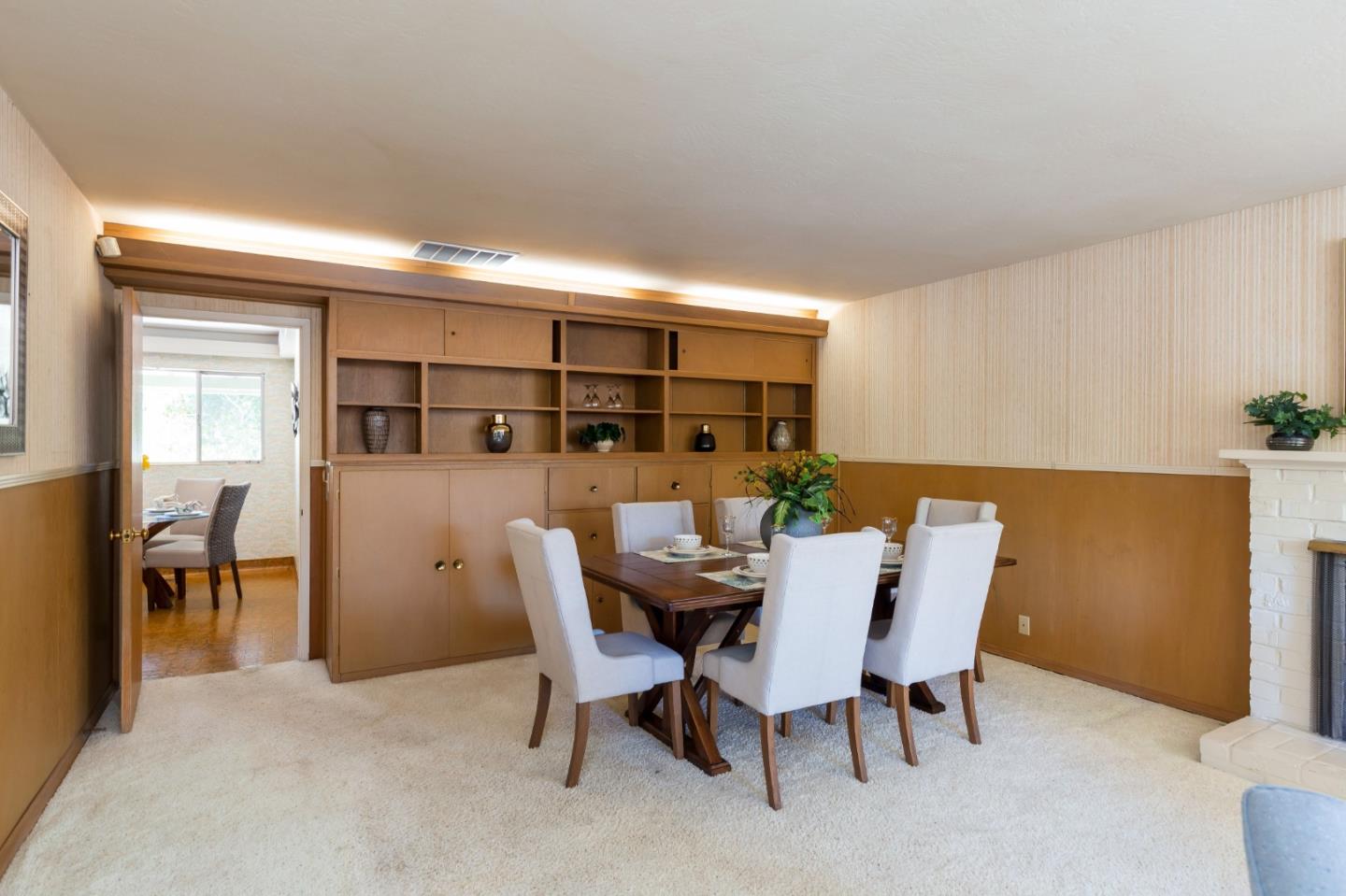 20184 Pierce Road Saratoga, CA 95070 - Photo 8 of 30 a view of a dining room with furniture