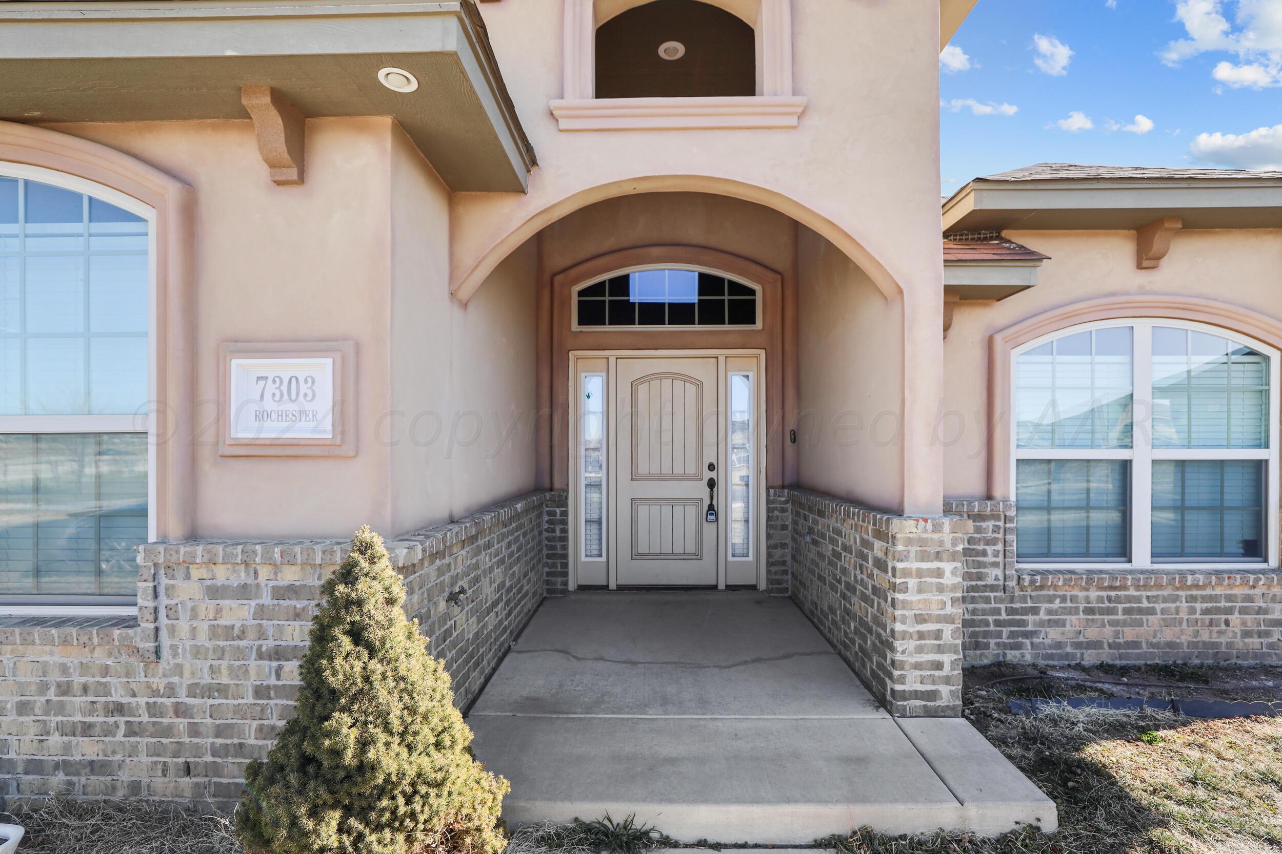 7303 Rochester Drive Amarillo, TX 79118 - Photo 2 of 38 a view of entryway with a front door