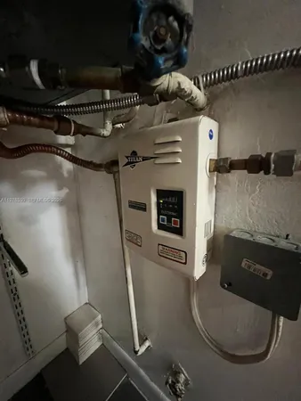 a view of a building with a yard