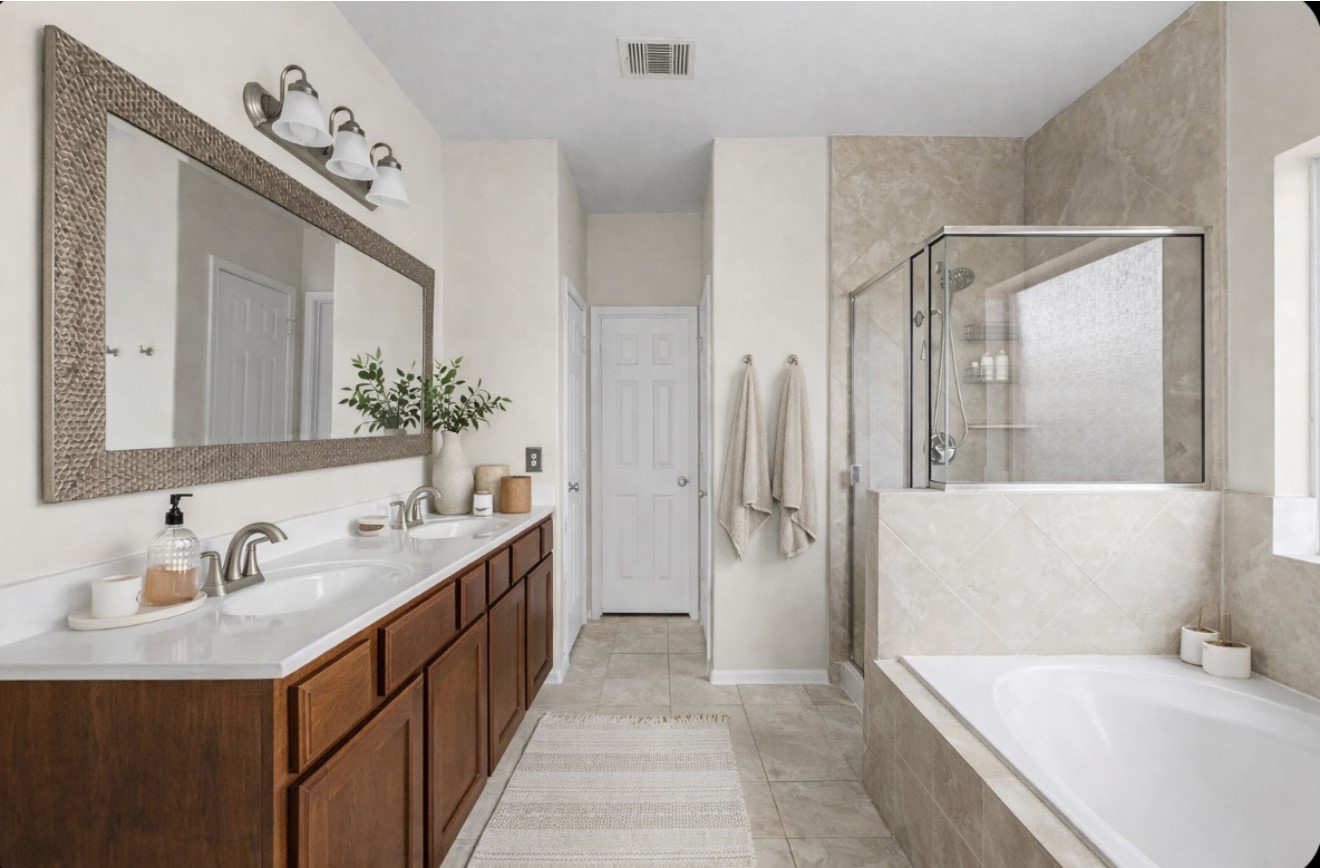 21402 Mandarin Glen Circle Spring, TX 77388 - Photo 22 of 41 Primary Bath (Virtually Staged)