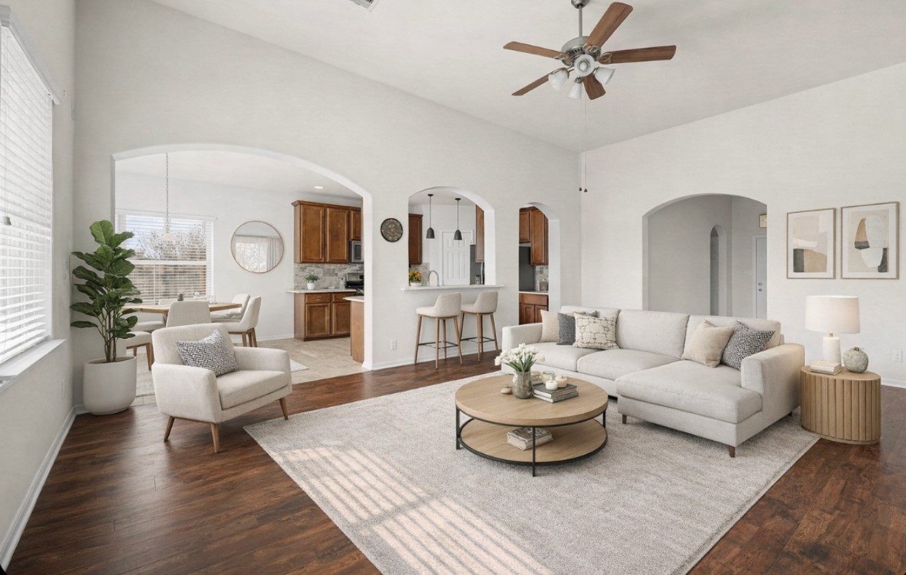 21402 Mandarin Glen Circle Spring, TX 77388 - Photo 9 of 41 Livingroom (Virtually Staged)