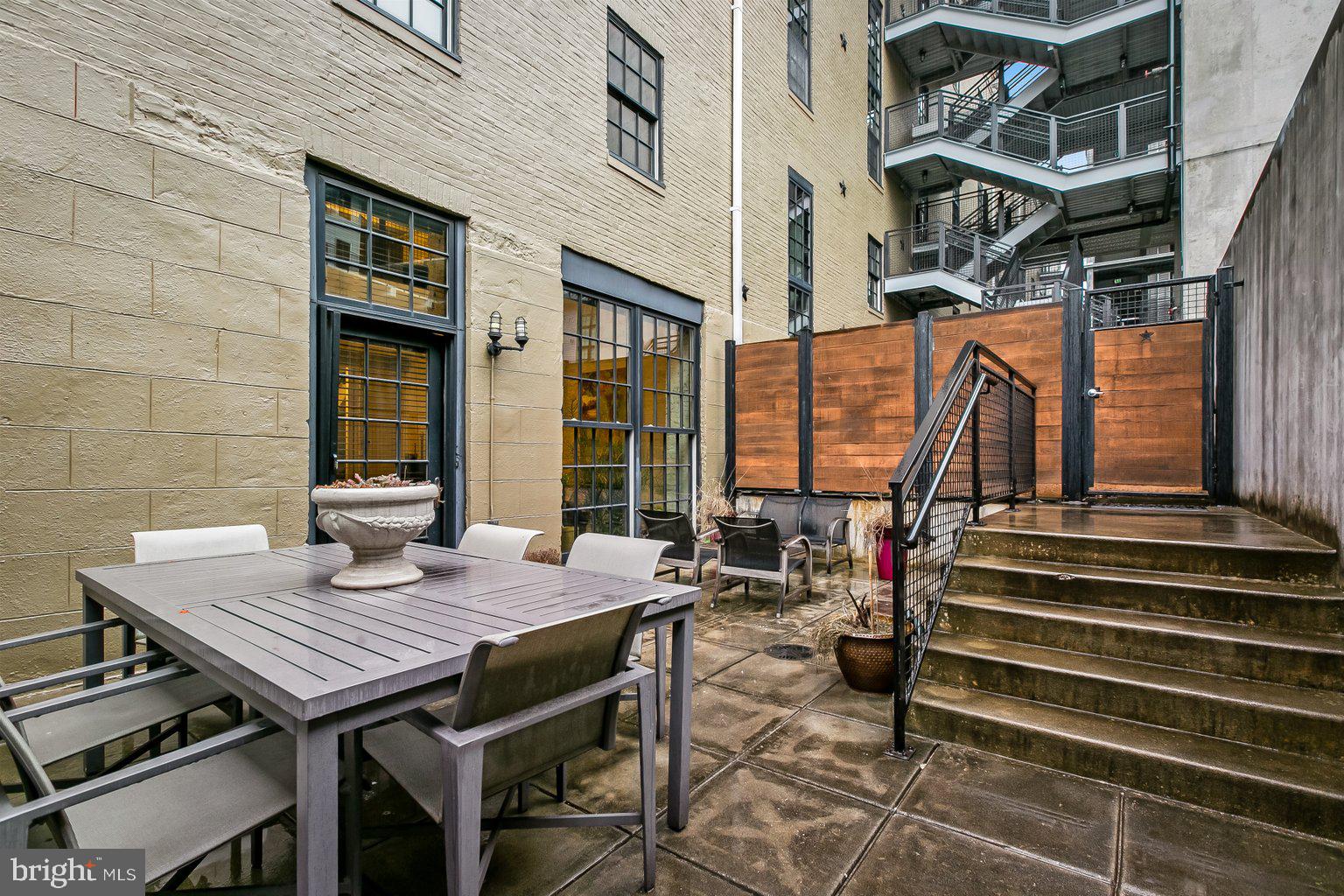 1220 Bank Street, Unit 101 Baltimore, MD 21202 - Photo 4 of 62 Private Patio for this unit