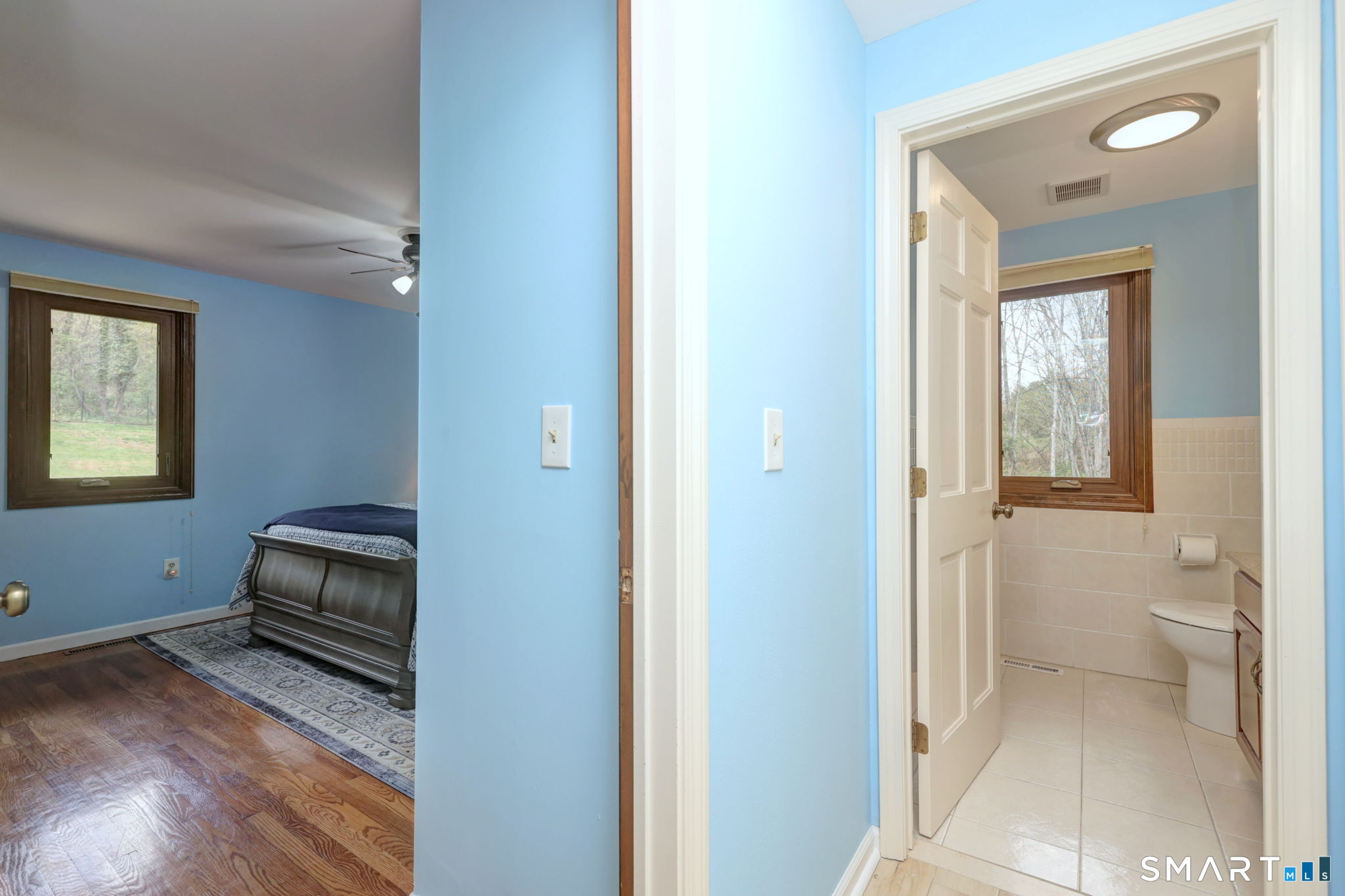 2262 Ridge Road North Haven, CT 06473 - Photo 37 of 40 a bedroom with a bed and a view of bathroom