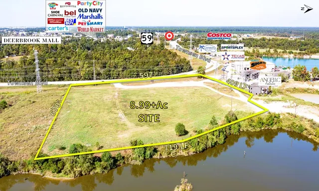 a view of swimming pool with an ocean view