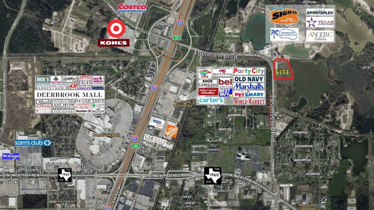 Tbd Townsen Boulevard Humble, TX 77338 - Photo 7 of 9 a close up of a street sign