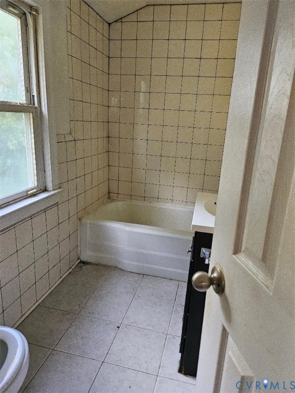 2903 Hampton Hall Road Callao, VA 22435 - Photo 8 of 12 Bathroom featuring vanity, a bath, light tile patt