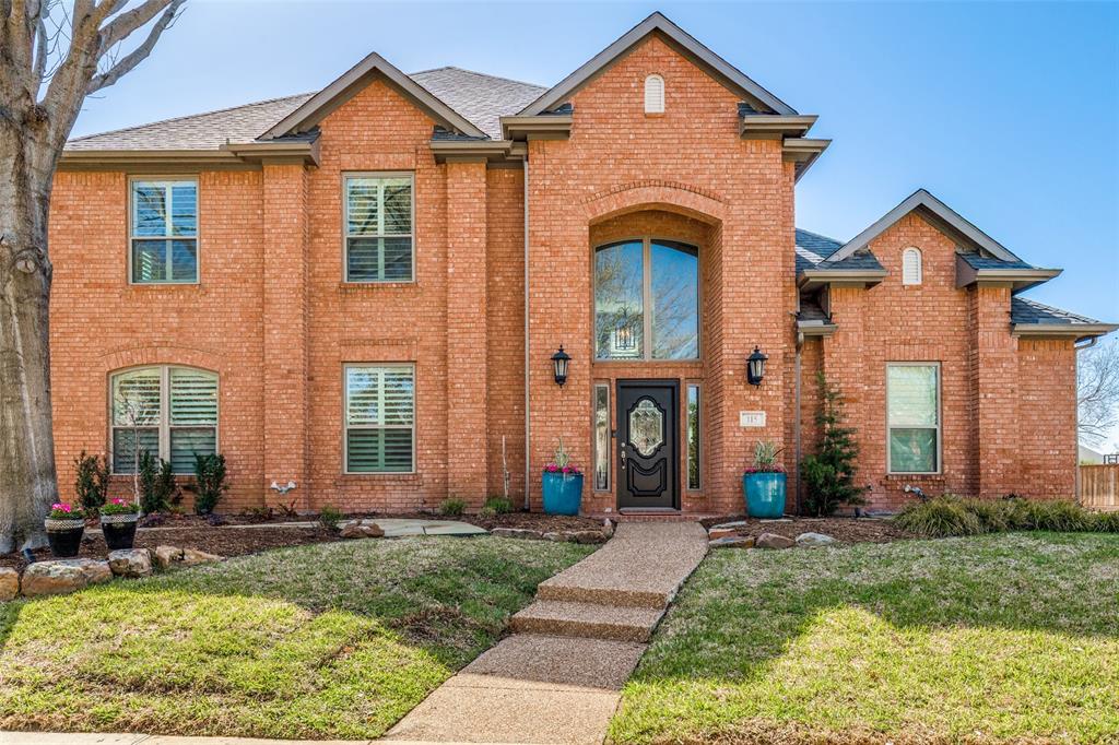 115 Flintshire Way Coppell, TX 75019 - Photo 1 of 1 front view of house with a yard