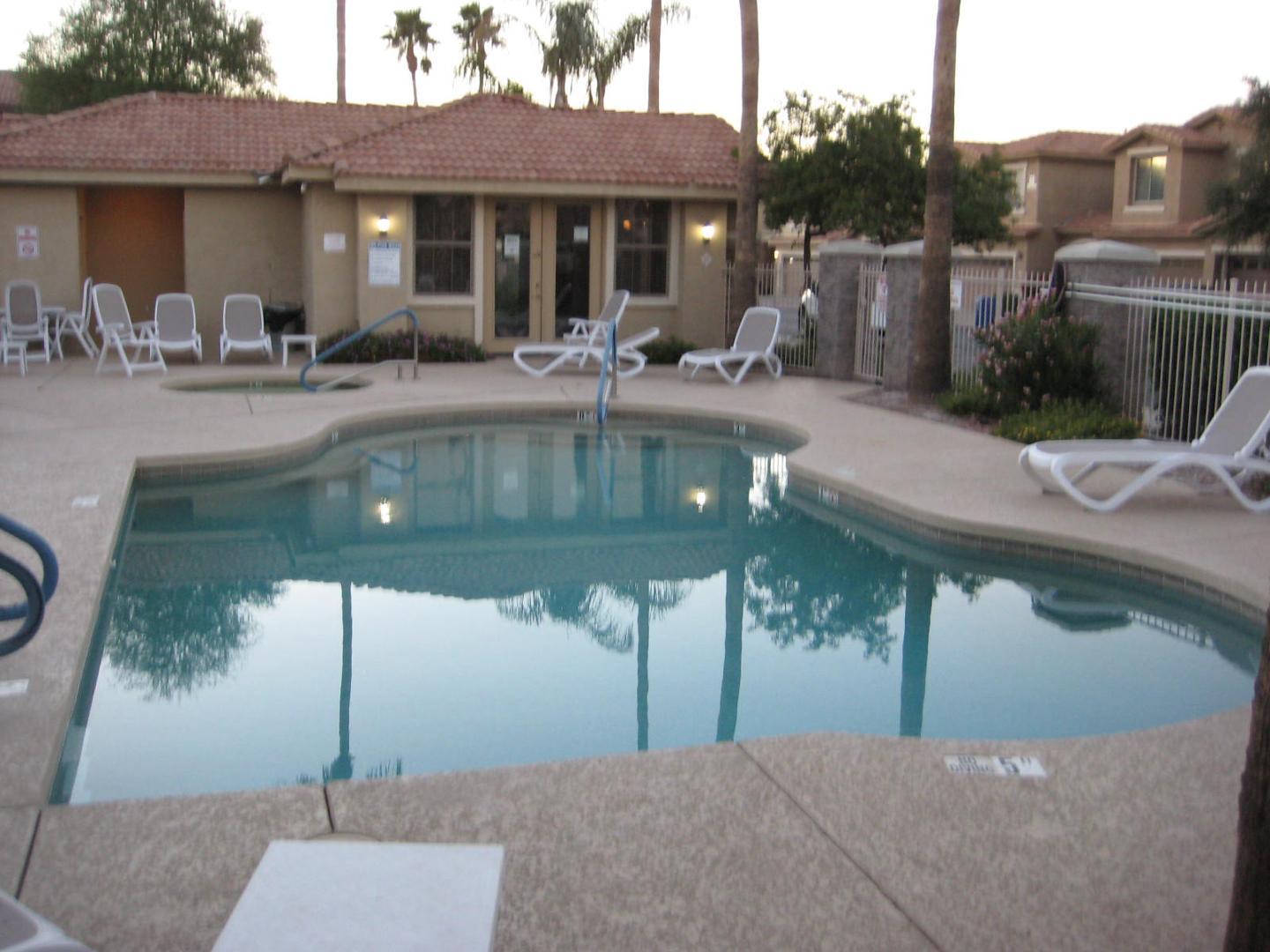 5415 East McKellips Road Mesa, AZ 85215 - Photo 7 of 14 a backyard of a house with table and chairs