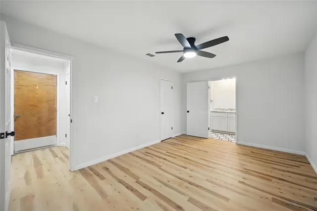 wooden floor in an empty room