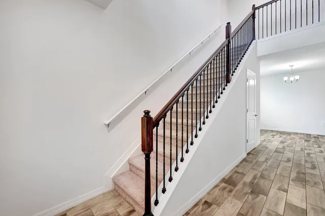 a view of empty room