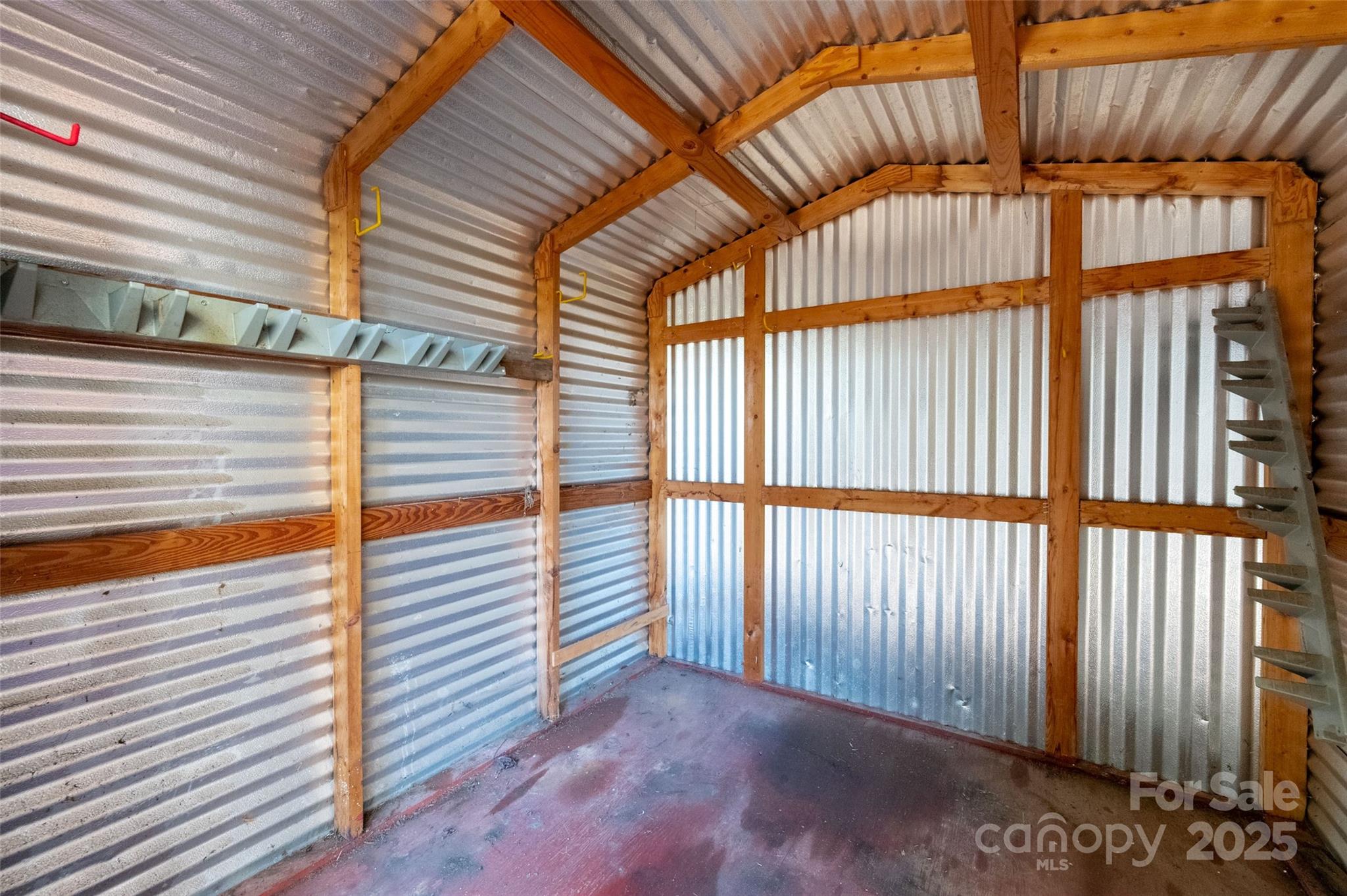 3331 Rock Hill Church Road Concord, NC 28027 - Photo 45 of 46 a view of a porch with wooden floor